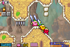 Kirby & the Amazing Mirror Screenthot 2